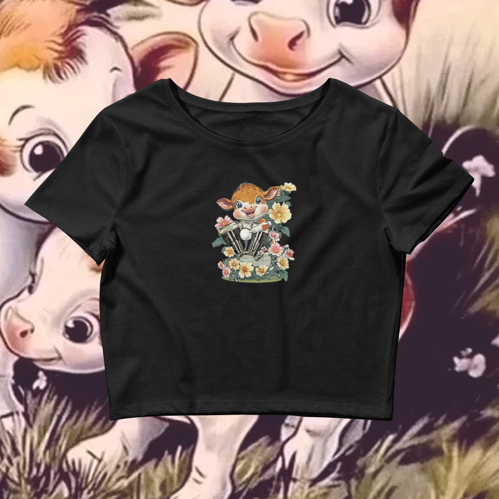 Women's Sweet Cow Panhead Crop