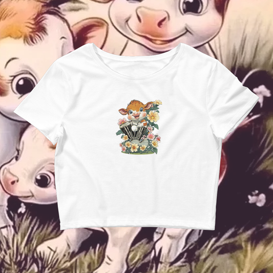 Women's Sweet Cow Panhead Crop